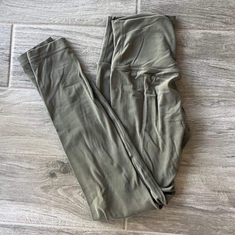 Olive Green Leggings